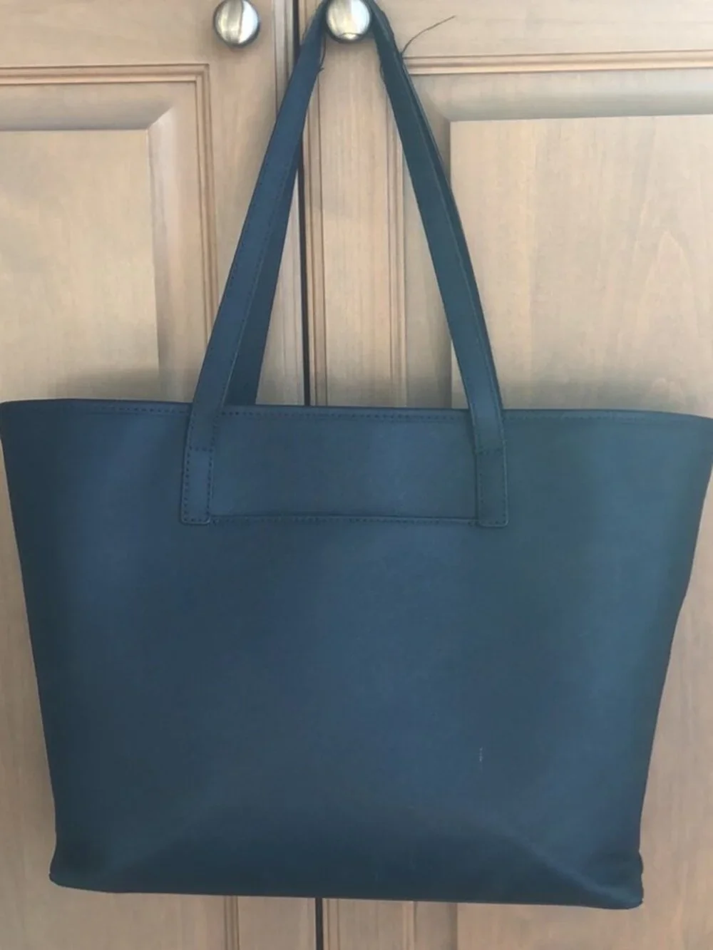 Michael Kors saffiano minimalist carry all never full tote laptop shoulder bag